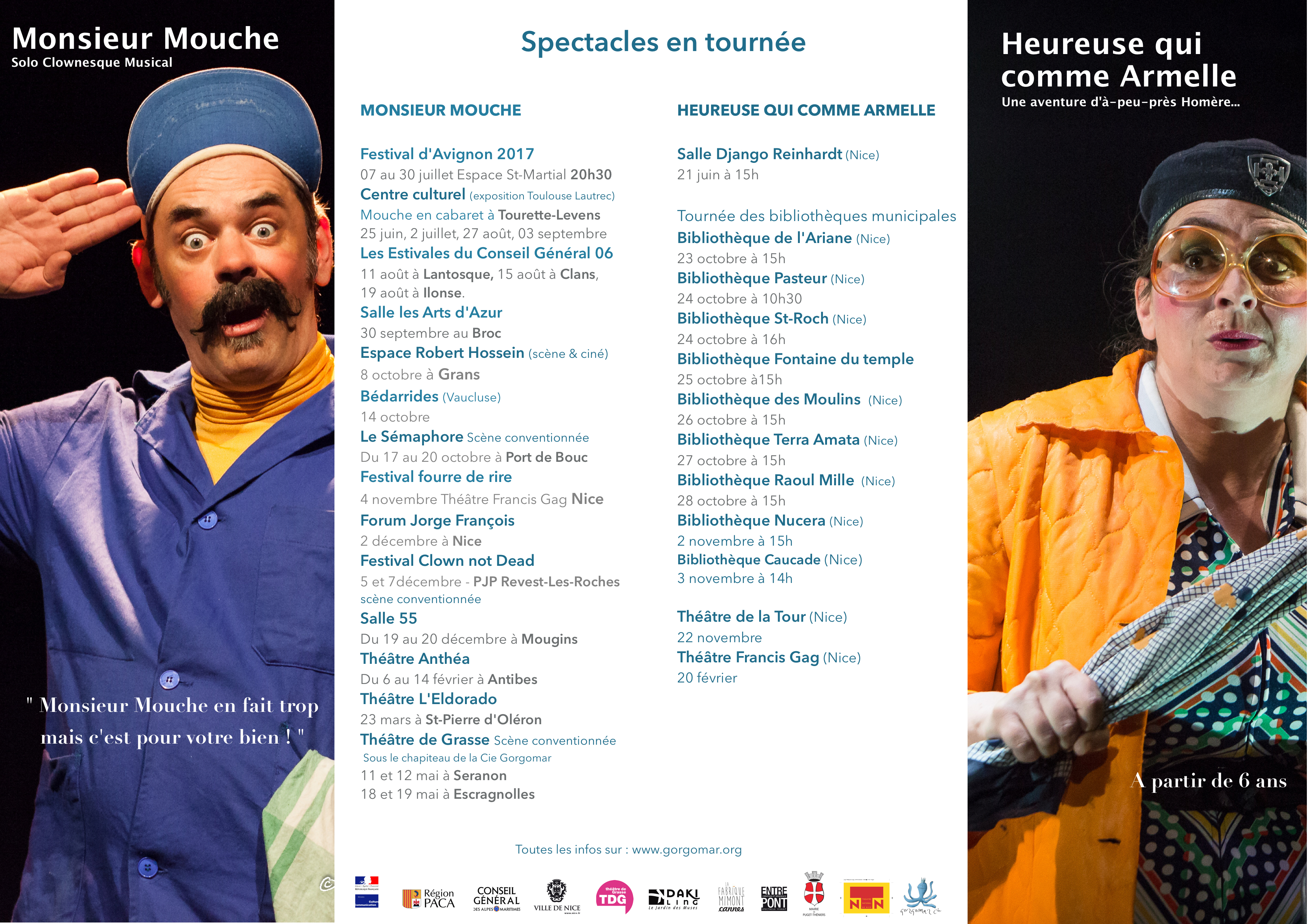 Toutes les dates...